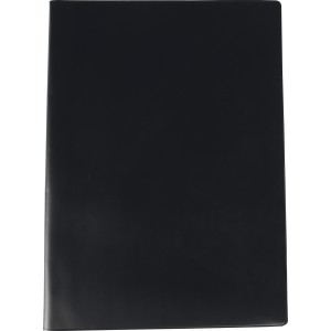 Aut�s mappa, PVC, fekete