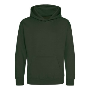 AWDis kapucnis gyerekpul�ver, Forest Green