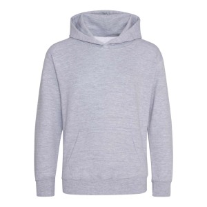 AWDis kapucnis gyerekpul�ver, Heather Grey