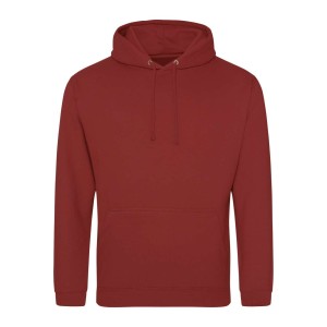 AWDIS kapucnis pul�ver, kevertsz�las, Brick Red