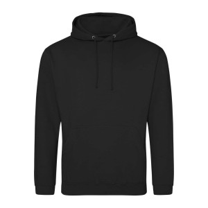 AWDIS kapucnis pul�ver, kevertsz�las, Deep Black