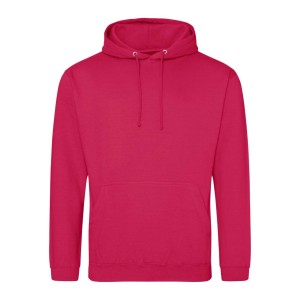 AWDIS kapucnis pul�ver, kevertsz�las, Lipstick Pink