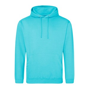 AWDIS kapucnis pul�ver, kevertsz�las, Turquoise Surf