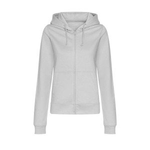 AWDis Zoodie n�i kapucnis pul�ver, Heather Grey