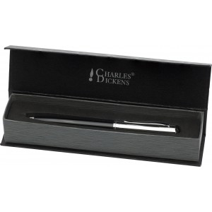 Charles Dickens goly�stoll, fekete/ez�st