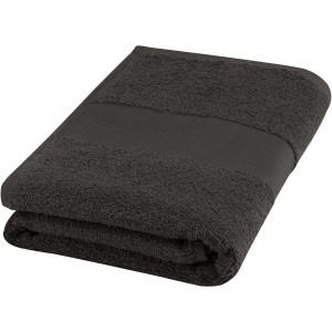 Charlotte pamut t�r�lk�z�, 50x100 cm, 450 g/m2, antracit