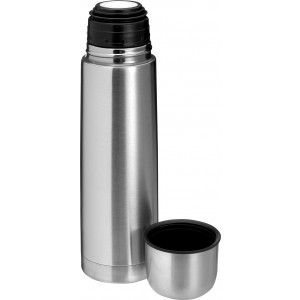 Duplafal� ac�l termosz, 500 ml, ez�st