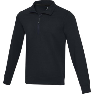 Elevate Tin uniszex Aware negyedcipz�ros pul�ver, Navy