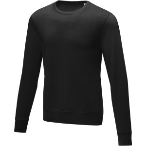 Elevate Zenon f�rfi kereknyak� pul�ver, fekete