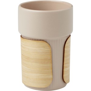 Fiko poh�r bambusz p�nttal, 340 ml, nat�r