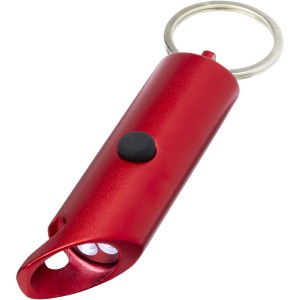 Flare LED l�mpa �s �vegnyit� kulcstart�, piros