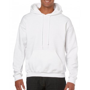 Gildan Heavy Blend kapucnis pul�ver, White