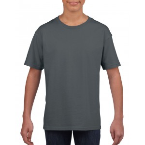 Gildan SoftStyle gyerekp�l�, Charcoal
