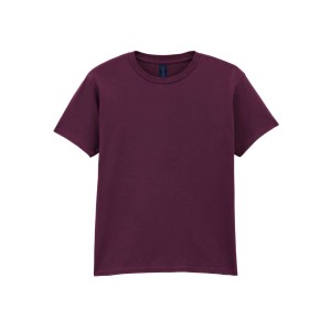 Gildan SoftStyle gyerekp�l�, Maroon