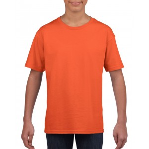 Gildan SoftStyle gyerekp�l�, Orange