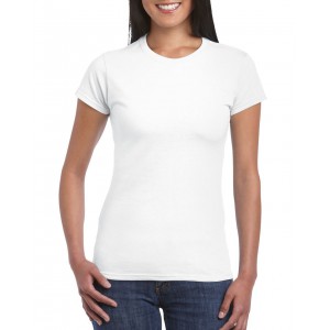 Gildan SoftStyle n�i p�l�, White