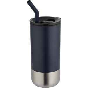 Grayson h�szigetelt poh�r sz�v�sz�llal, 480 ml, s�t�tk�k
