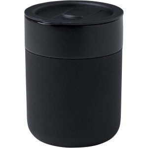 Java ker�mia poh�r szilikon p�nttal, 330 ml, fekete