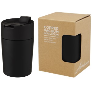 Jetta r�zv�kuumos termoszpoh�r, 180 ml, fekete