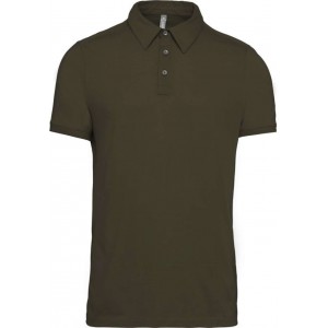 Kariban f�rfi gall�ros pamutp�l�, Light Khaki