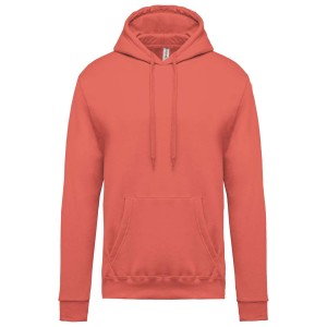 Kariban f�rfi kapucnis pul�ver, True Coral