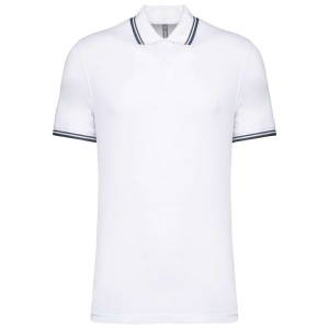 Kariban f�rfi r�vidujj� gall�ros p�l�, White/Navy