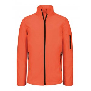 Kariban f�rfi softshell dzseki, Fluorescent Orange