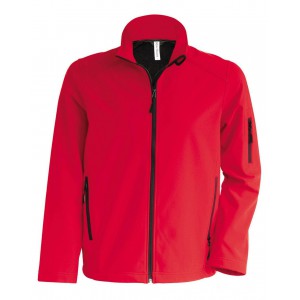 Kariban f�rfi softshell dzseki, Red