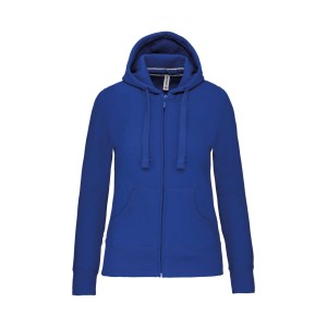 Kariban n�i cipz�ros pul�ver, Light Royal Blue