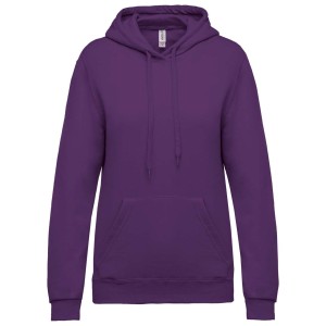 Kariban n�i kapucnis pul�ver, Purple