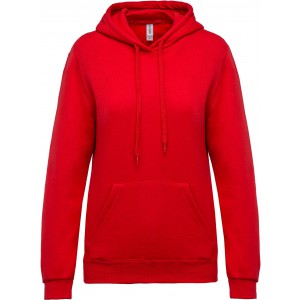 Kariban n�i kapucnis pul�ver, Red