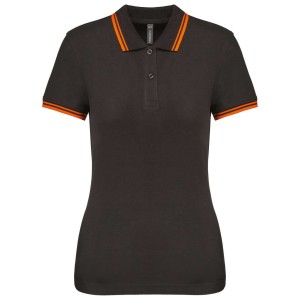 Kariban n�i r�vidujj� gall�ros p�l�, Dark Grey/Orange