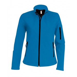 Kariban n�i softshell dzseki, Aqua Blue