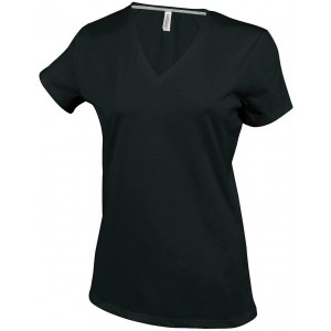 Kariban n�i V-nyak� p�l�, Black