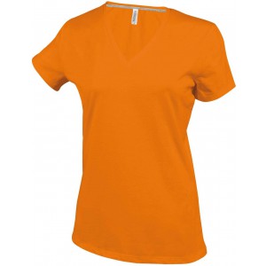 Kariban n�i V-nyak� p�l�, Orange