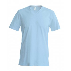 Kariban V-nyak� f�rfip�l�, Sky Blue