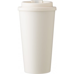 K�v�spoh�r csavaros fed�llel, 475 ml, b�zs