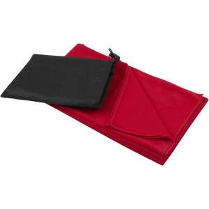 Lucas RPET sportt�r�lk�z�, 70x140 cm, piros
