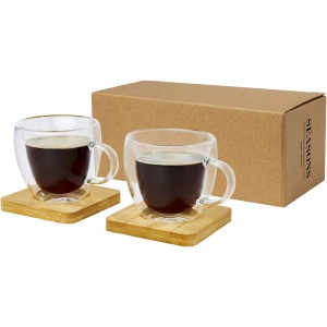 Manti 100 ml-es k�v�spoh�r al�t�ttel, 2 db, nat�r