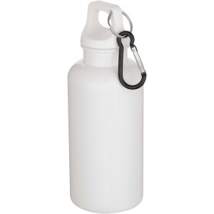 Oregon m�anyag kulacs karabinerrel, 400 ml, feh�r