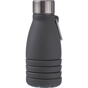 �sszehajthat� palack szilikonb�l, 550 ml, fekete