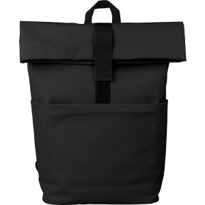 Roll-top h�tizs�k, PU m�b�r, fekete
