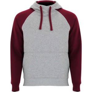 Roly Badet gyerek kapucnis pul�ver, Heather grey, Garnet