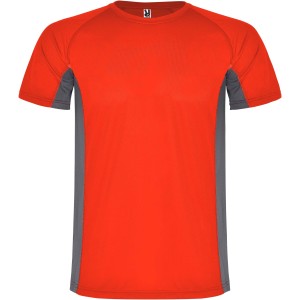 Roly Shanghai r�vid ujj� gyerek sportp�l�, red, dark lead
