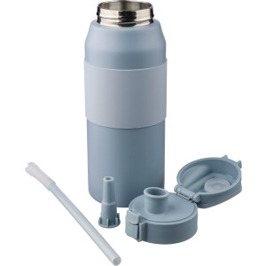 Rozsdamentes ac�l duplafal� palack, 800 ml, pasztelk�k