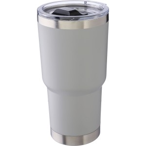 Rozsdamentes ac�l duplafal� poh�r, 590 ml, sz�rke