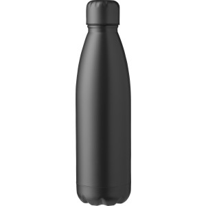 Szimplafal� palack, 750 ml, fekete