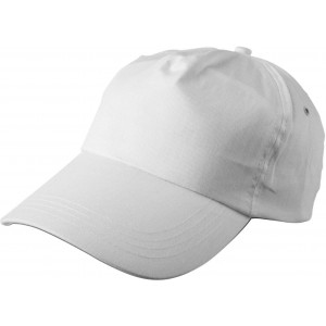 Twill baseballsapka, feh�r