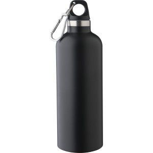 �jraac�l duplafal� kulacs, 500 ml, fekete