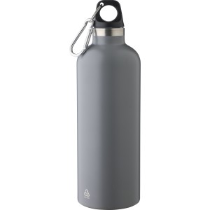 �jraac�l duplafal� kulacs, 500 ml, sz�rke